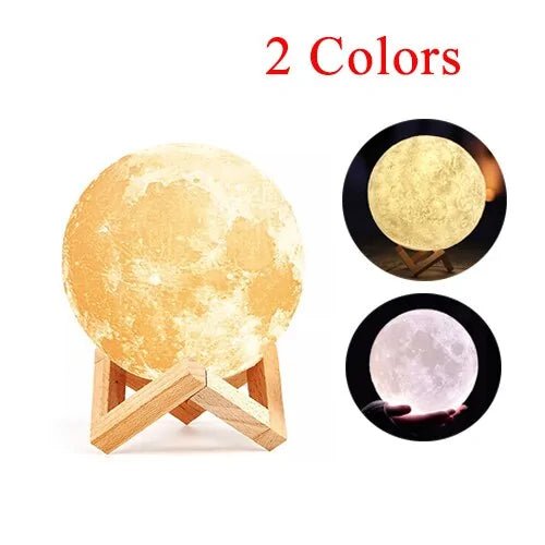 Rechargeable Moon Night Light