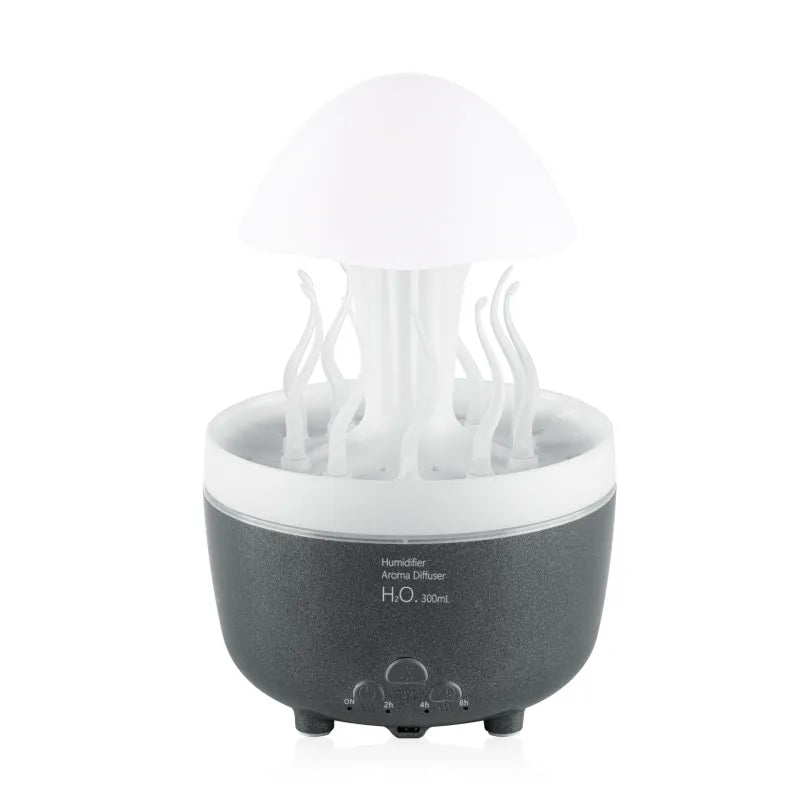 Rotating Water Drop Aroma Diffuser Household Colorful Night Lamp