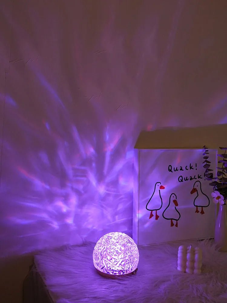 Water Ripple Projector Night Light